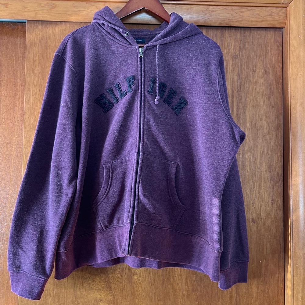 Tommy Hilfiger Maroon purple sweatshirt